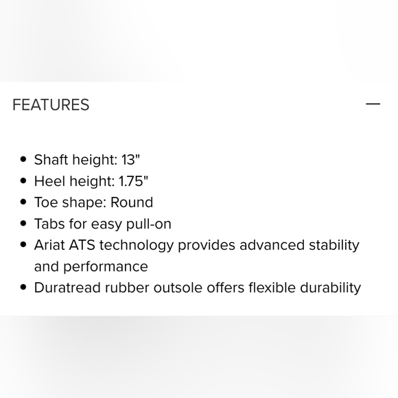 ARIAT | 34770 Heritage round toe cowboy western pullon leather boots - Picture 14 of 14